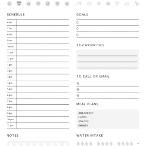 daily planner